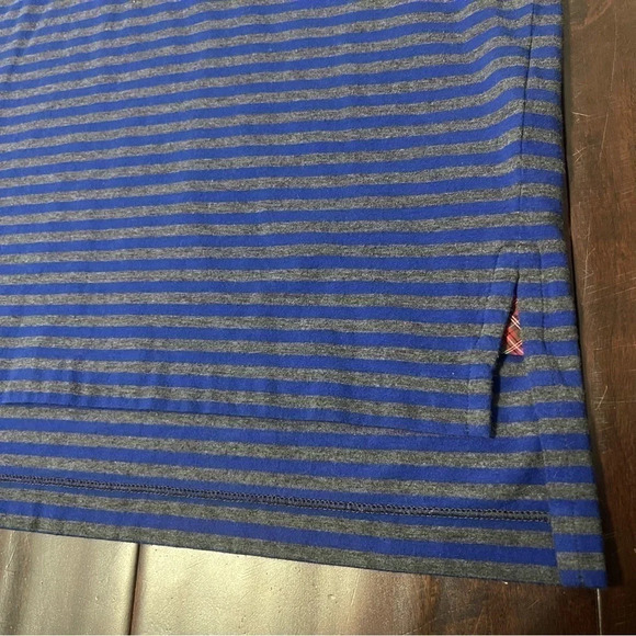 Polo Golf Ralph Lauren Stretch Lisle Blue and Gray Striped Size XL - Picture 4 of 6